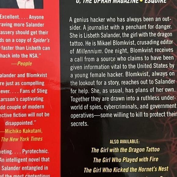 THE GIRL IN‎ THE SPIDER’S WEB BY DAVID LAGERCRANTZ - Picture 6 of 6